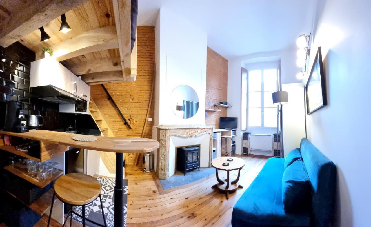 Duplex Charmant- Hypercentre - Clim - Metro - Wifi Toulouse Exteriör bild